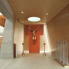 venetian plaster finish at Cathedral Christ of Light